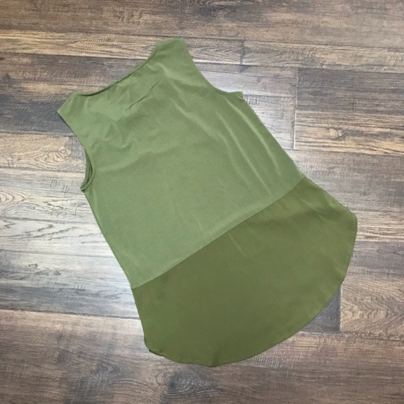 The Limited Collection Olive Keyhole Neck Blouse - Picture 2 of 6